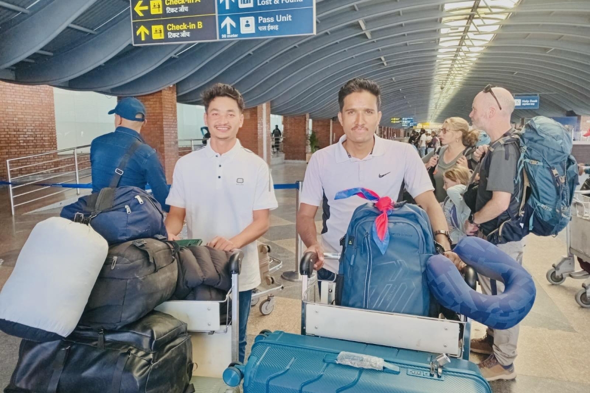 ネパールから技能実習生2名が無事に日本へ入国しました